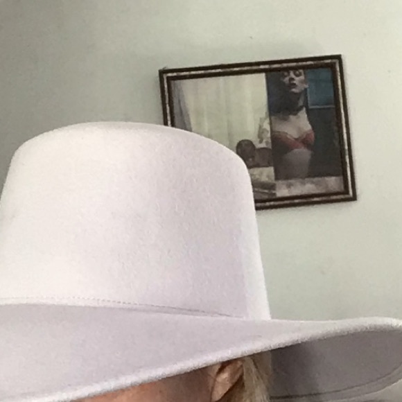 Clearance! 🇺🇸🌞SALE RARE Wyeth lilac high crown wool hat - Picture 4 of 5